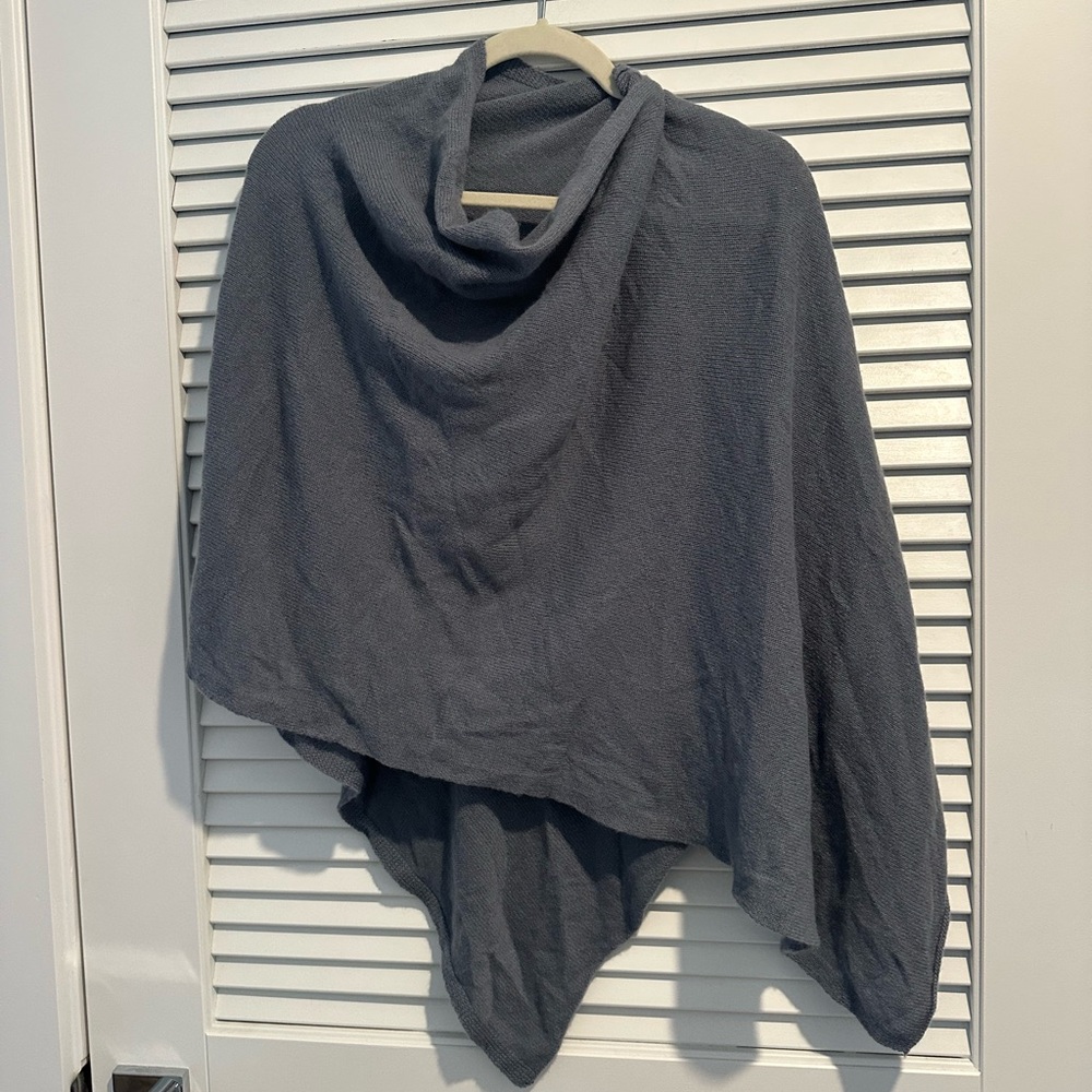 Riviera Grey Blue Cashmere Knit